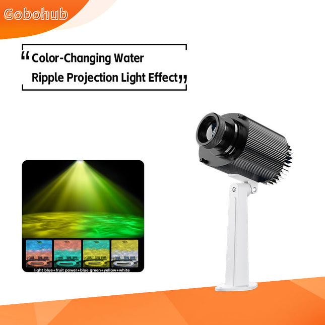 GOBOHUB 35W/55W/75W/105W Color-Changing Water Ripple Projection Light