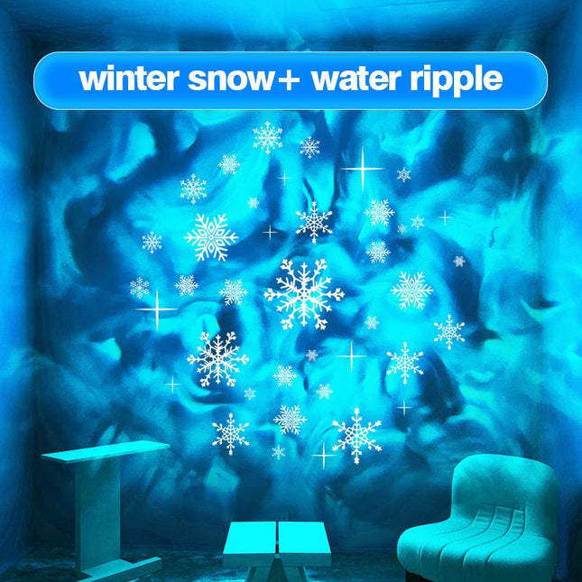 GOBOHUB 100W Double Pattern Water Ripple Special Effects Fish Projector Light - Gobohub