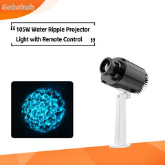 GOBOHUB 105w Water Ripple Projector Light With Remote Control - Gobohub