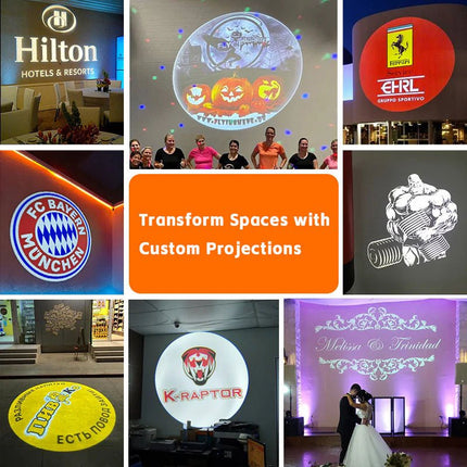 GOBOHUB 110w Custom Design Gobo Projector Outdoor Waterproof - Gobohub
