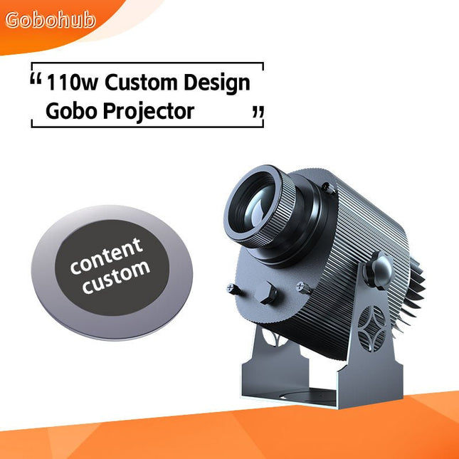 GOBOHUB 110w Custom Design Gobo Projector Outdoor Waterproof - Gobohub