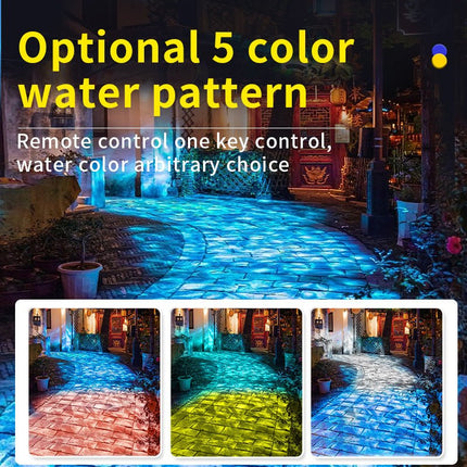 GOBOHUB 135w/160w Auto Color - Changing Water Ripple Projection Light - Gobohub
