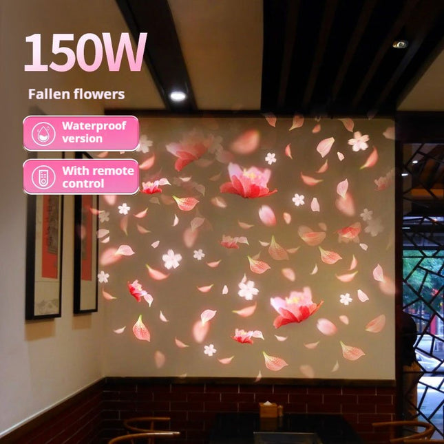 GOBOHUB 150w/200w Flower Falling Projector Light - Gobohub