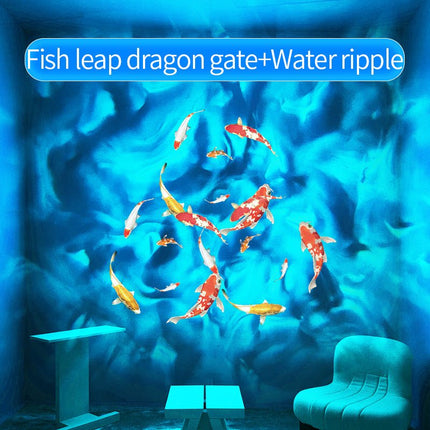 GOBOHUB 160w Double Pattern Water Ripple Lotus Fish Projector Light - Gobohub