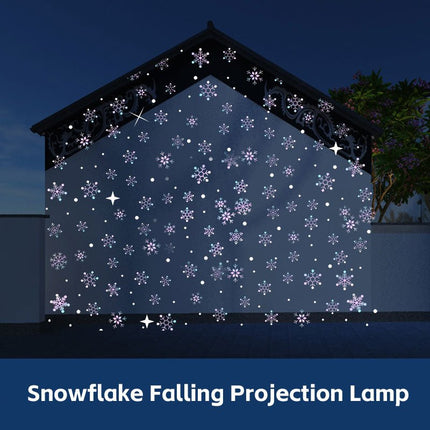GOBOHUB 160w Snowflake Falling Projector Light Falling Effect Display - Gobohub