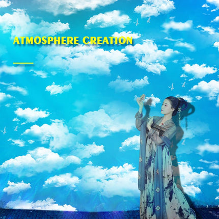 GOBOHUB 200W Outdoor Moving Blue Sky & Clouds Projection Lamp - Gobohub