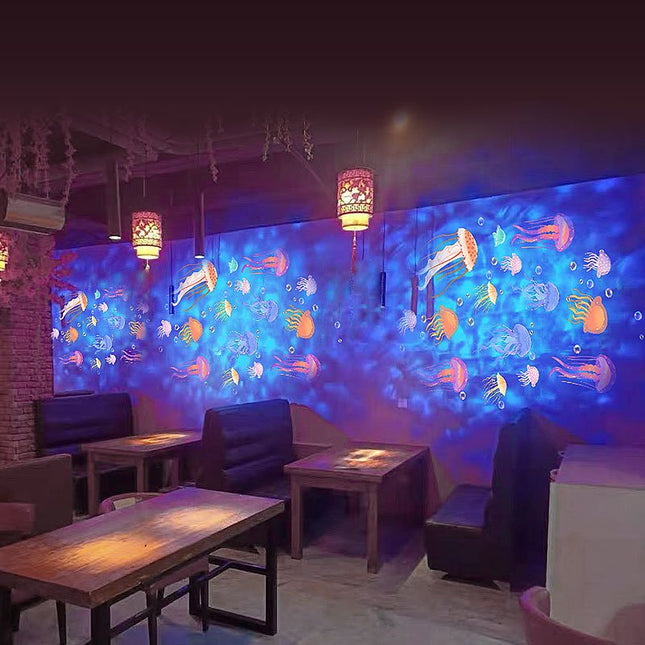 GOBOHUB 200w Two Effects Water Ripple Jellyfish Projector Light - Gobohub