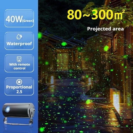 GOBOHUB 40w Outdoor remote Firefly Laser Light Dynamic Projection Light - Gobohub