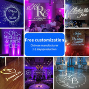 GOBOHUB 50w 100w Outdoor Indoor Custom wedding monogram event gobo lights - Gobohub