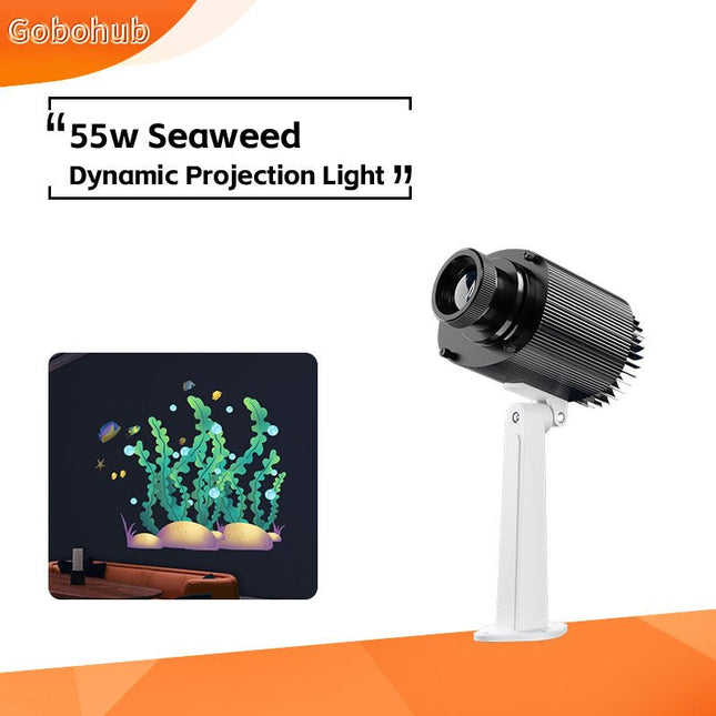GOBOHUB 55W Indoor Outdoor Dynamic Seaweed Floating Shadow Projection Light - Gobohub