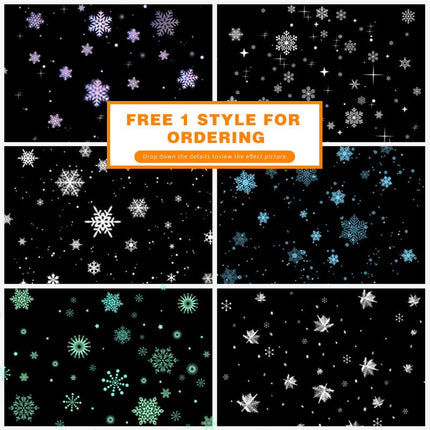 GOBOHUB 55w/85w/105w Snowflake Falling Projector Light - Gobohub