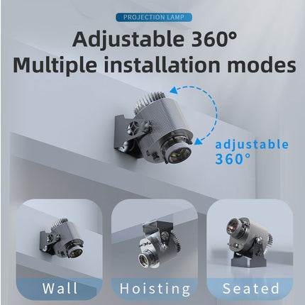 GOBOHUB 80w 120w Outdoor Indoor Christmas themed logo projection lights - Gobohub