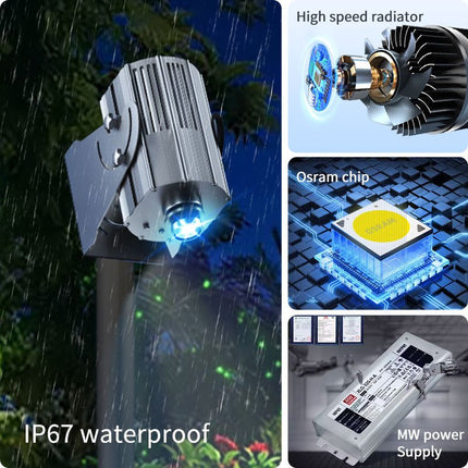 GOBOHUB Gobo Projector DGL200, 300, 500, 700W High-power Projection Lamp - Gobohub