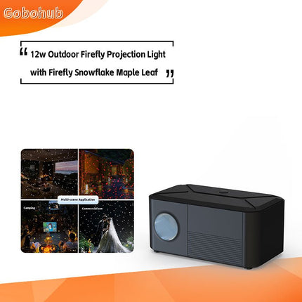 New Outdoor Firefly Projection Light | Dynamic Effects for Camping Courtyard Bar - Gobohub