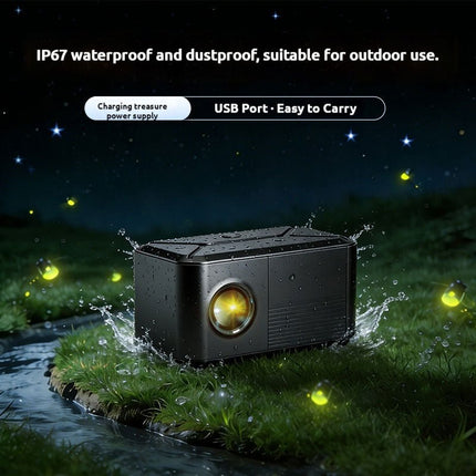 New Outdoor Firefly Projection Light | Dynamic Effects for Camping Courtyard Bar - Gobohub