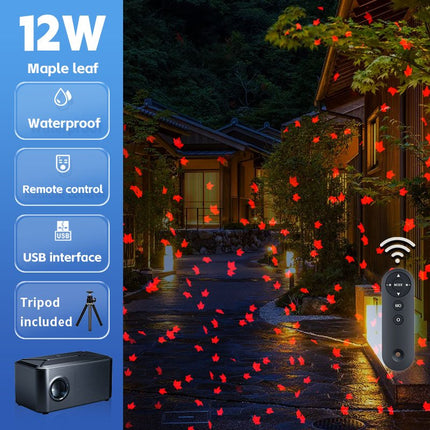 New Outdoor Firefly Projection Light | Dynamic Effects for Camping Courtyard Bar - Gobohub