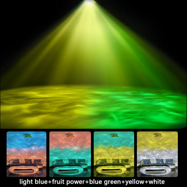 GOBOHUB 35W/55W/75W/105W Color-Changing Water Ripple Projection Light